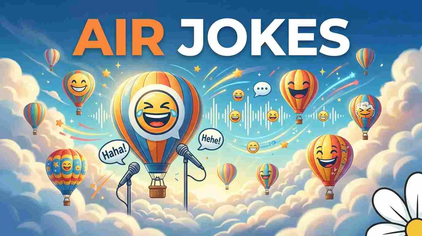 air jokes with jokes generator