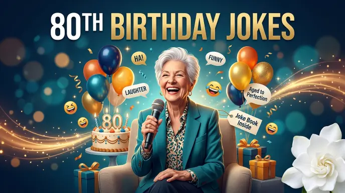 80th birthday jokes with joke generator
