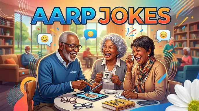 Aarp jokes with jokes generator