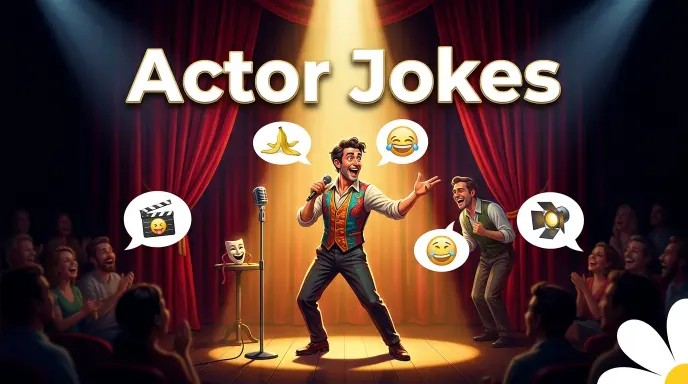 actor jokes with joke generator
