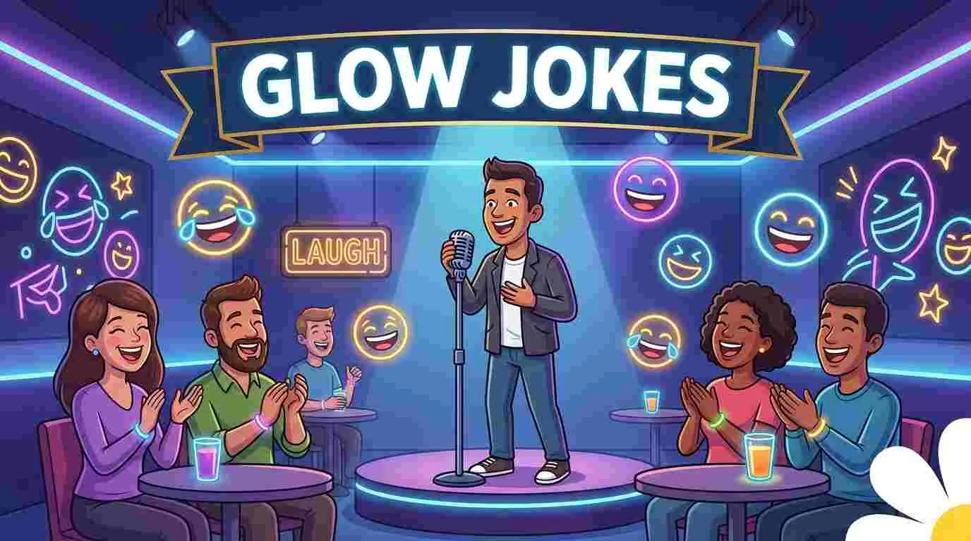 Glow-jokes with joke generator