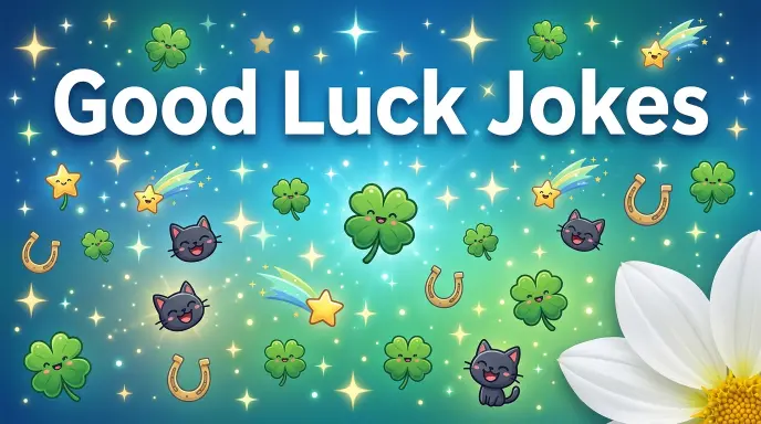 Good luck jokes with joke generator