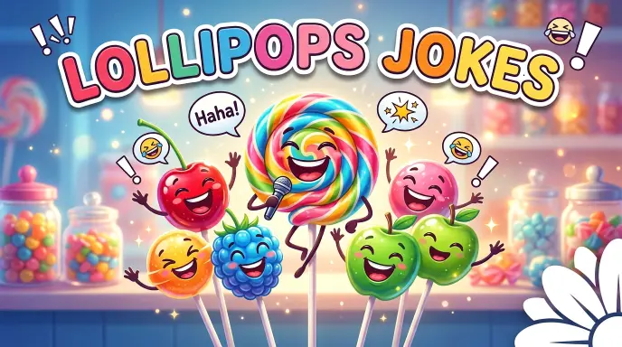 Lollipop jokes with jokes generator