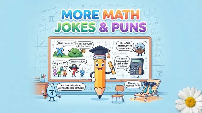 Math jokes with joke generator