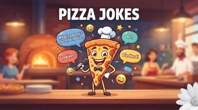 Pizza jokes with joke generator