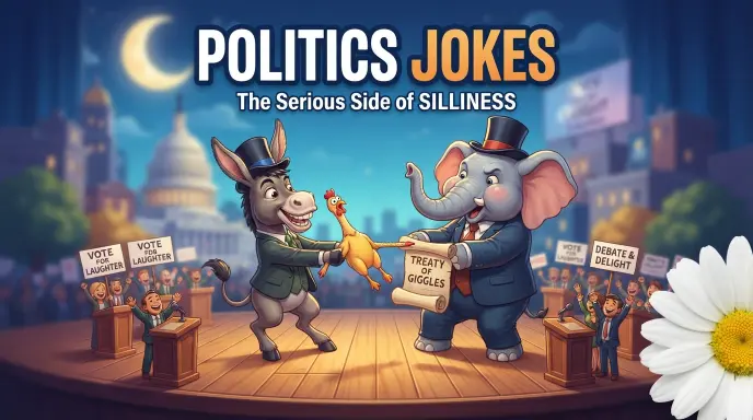 Politics jokes with joke generator