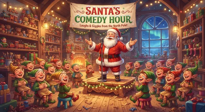 Santa claus jokes with joke generator