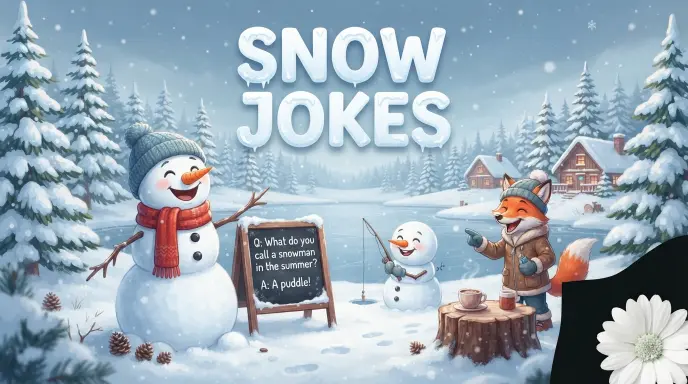 Snow jokes with joke generator