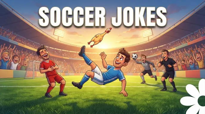 Soccer jokes with jokes generator