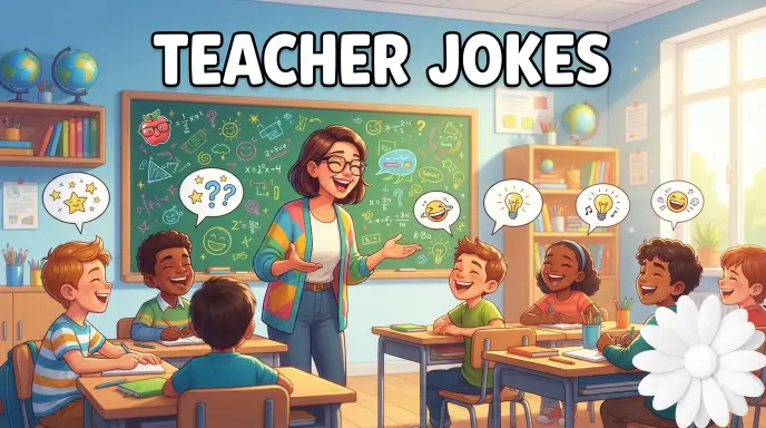 Teacher jokes with joke generator