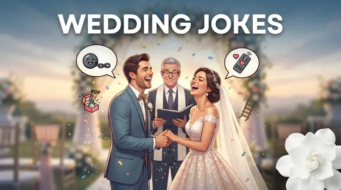 Wedding jokes with joke generator
